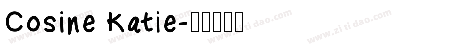 Cosine Katie字体转换